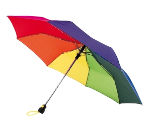Automatyczny parasol kieszonkowy, PRIMA, wielokolorowy