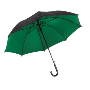 Parasol automatyczny, DOUBLY, czarny/zielony