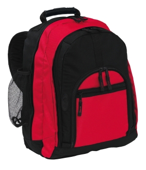 Plecak, NEW CLASSIC, czarny/czerwony