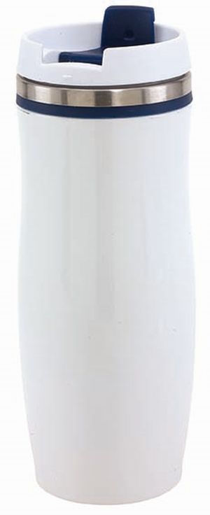 Kubek termiczny CREMA 400 ml, granatowy