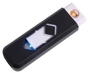 Zapalniczka z USB, FIRE UP, czarna
