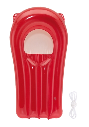 Nadmuchiwany mini materac, SPLASH, czerwony