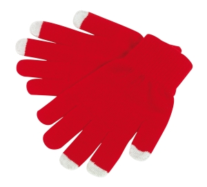 Rękawiczki dotykowe, Operate, czerwone