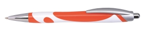 Długopis, MODERN, pomarańczowy/biały