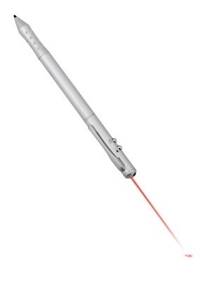 Wskaźnik laserowy, MULTIMEDIA II, srebrny
