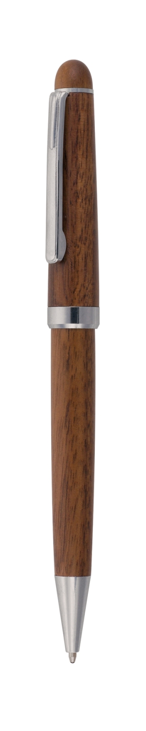 Długopis drewniany w etui, BORG, brązowy