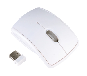 Mini mysz USB, SINUO, biały