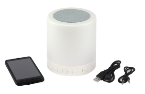 Głośnik Bluetooth, BOOM LIGHT, biały