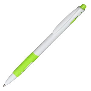 Długopis Rubio, zielony/biały 