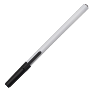 Długopis Clip, czarny/biały 