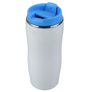 Kubek izotermiczny Astana 350 ml, niebieski/biały 
