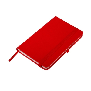 Notatnik 90x140/80k kratka Zamora, czerwony 