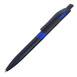 Długopis Marbella, niebieski/czarny 