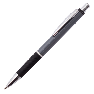 Długopis Andante Solid, szary/czarny 