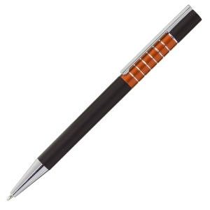 Długopis Moreno, pomarańczowy/czarny 