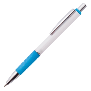 Długopis Rapido, jasnoniebieski/biały 